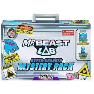 Mr Beast Lab Hyper Fusion Series Hyper-Charged Exclusive Mystery Pack NWT